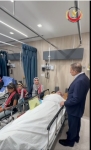 المستشفى التخصصي يستقبل عددا من جرحى قطاع غزة