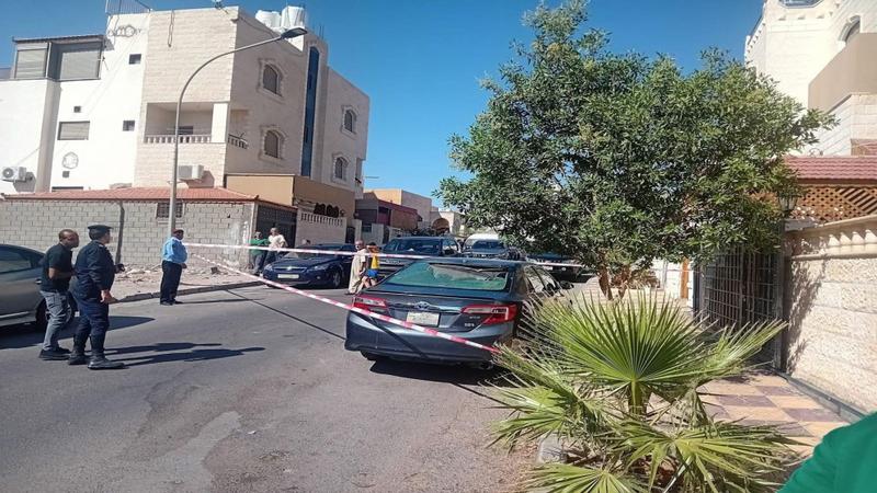 سقوط شظايا جسم مجهول في العقبة دون وقوع إصابات بشرية