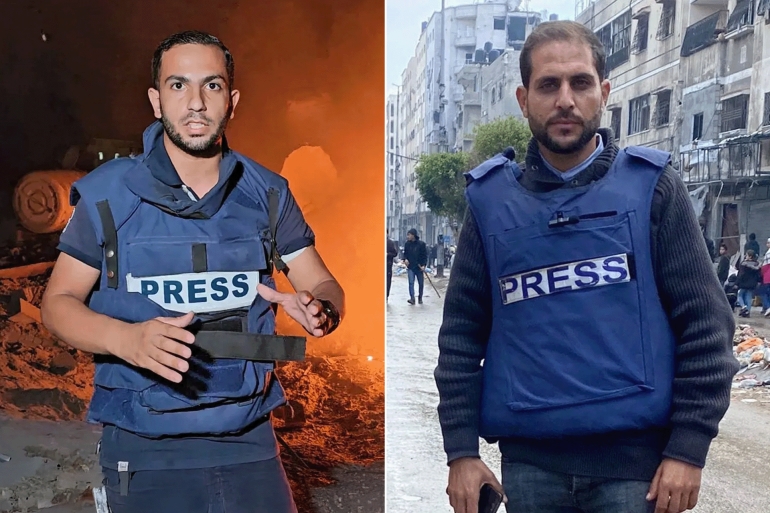 فيديو || استشهاد الصحفيين أنس الشريف ومحمد قريقع إلى جانب آخرين