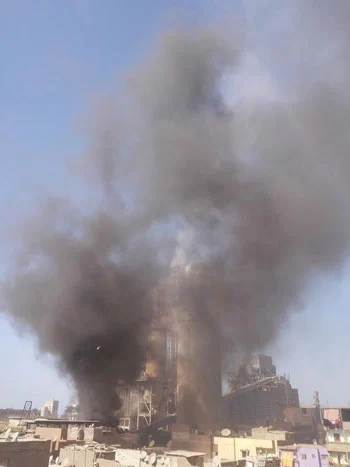 تفاصيل حريق وادي القمر فجر اليوم