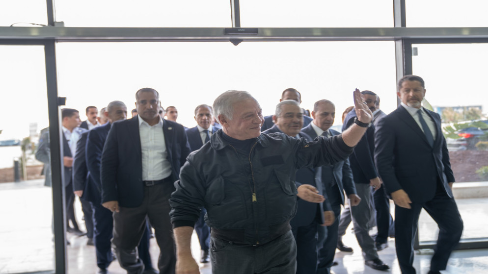 هذا ما وصف به جلالة الملك إربد