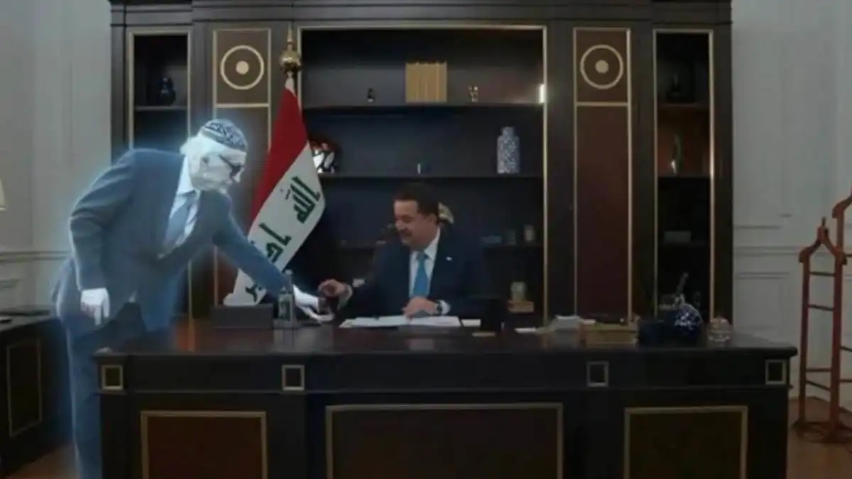 الشاعر الجواهري نادلاً في إعلان رمضاني.. غضب عراقي وتحقيق حكومي